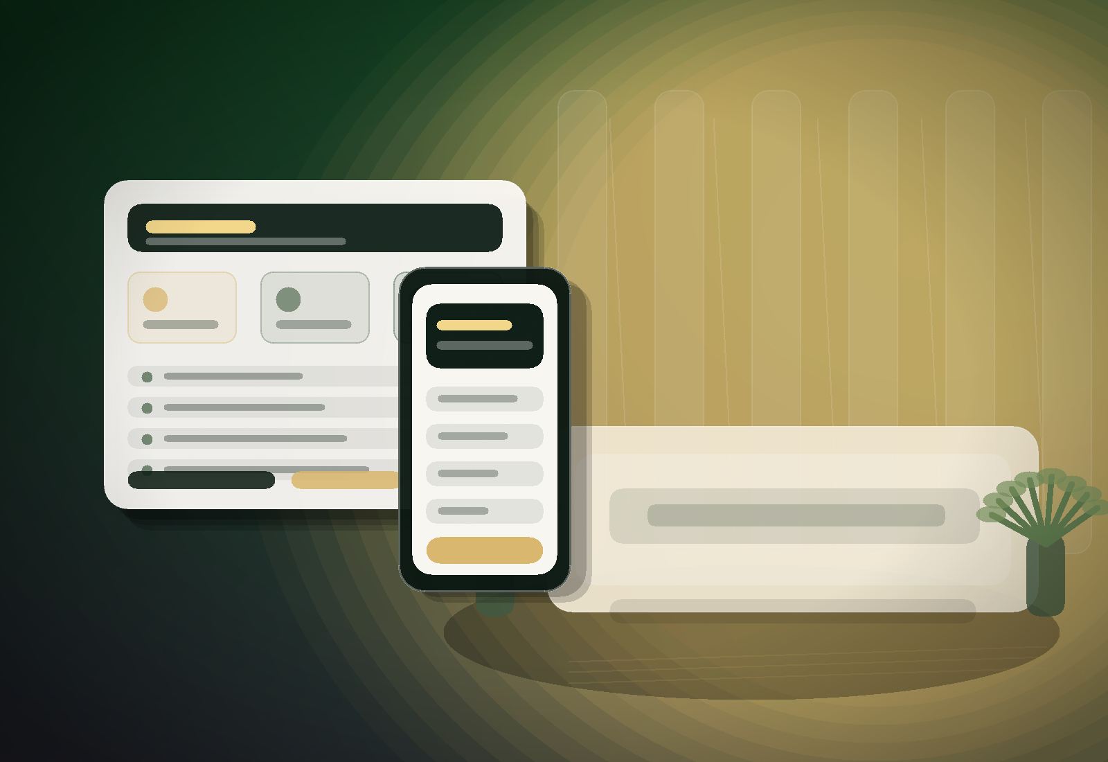 Ambiente profissional de atendimento em saúde
